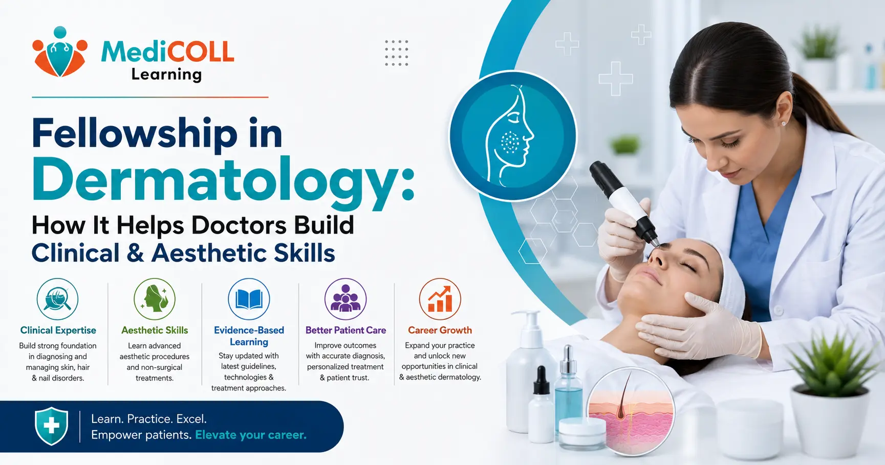 Fellowship in Dermatology: How It Helps Doctors Build Clinical & Aesthetic Skills